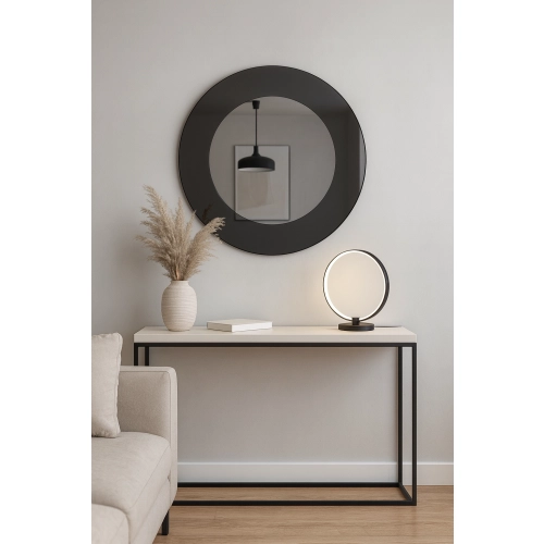 Lustro okrągłe dekoracyjne dwukolorowe - ROTAM